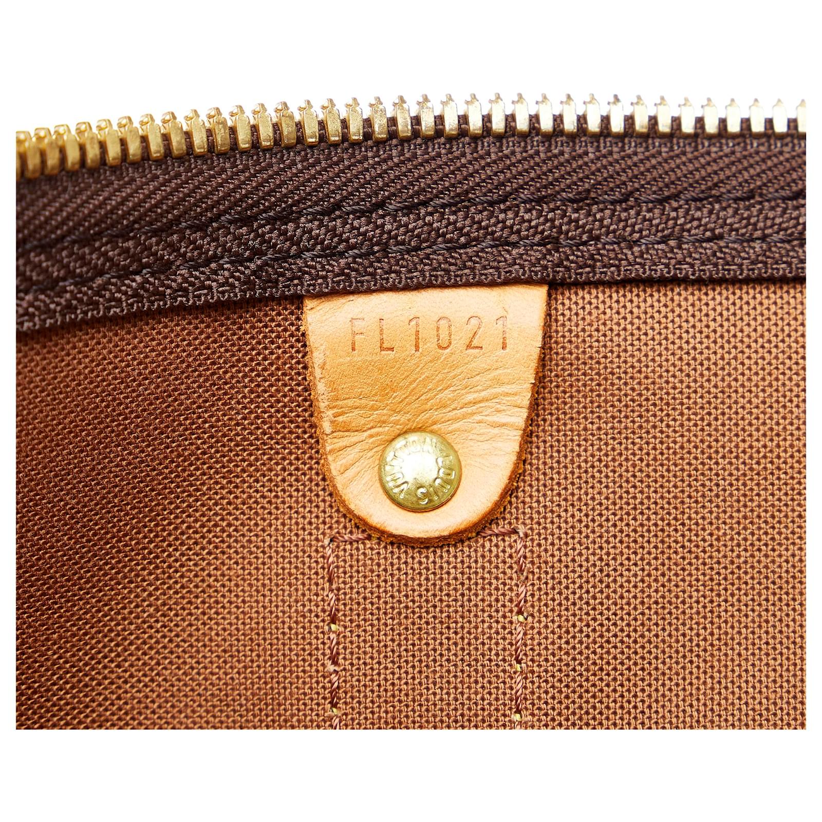 Vintage 1980s Louis Vuitton Keepall Bandouliere 50 Brown Monogram