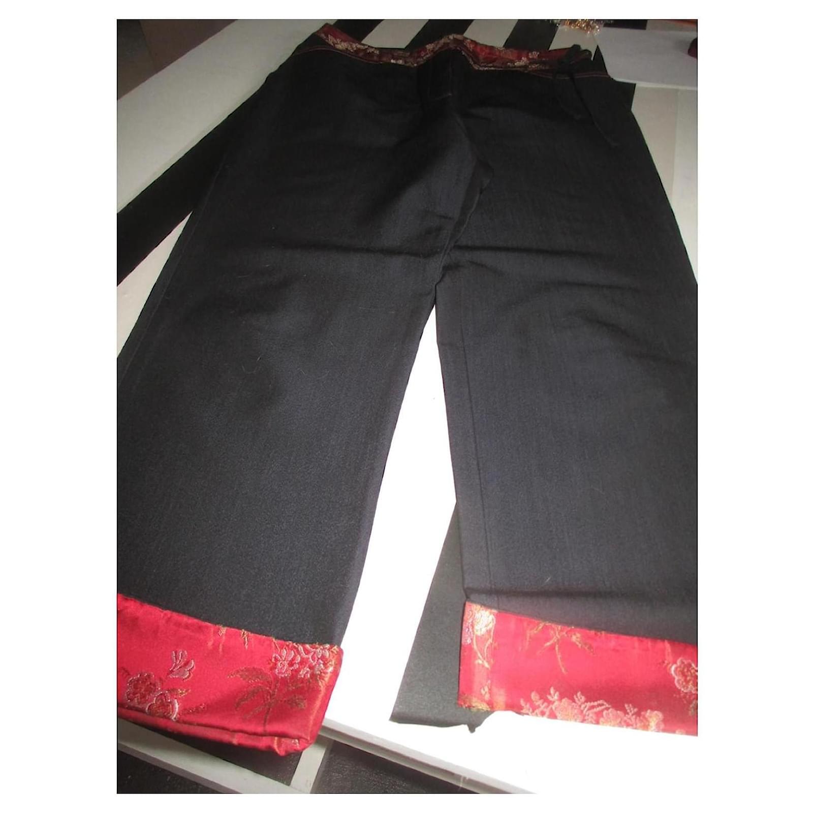 Alain Manoukian Pantsuit Dark grey Viscose ref.JC934037 (Sold  display picture 1