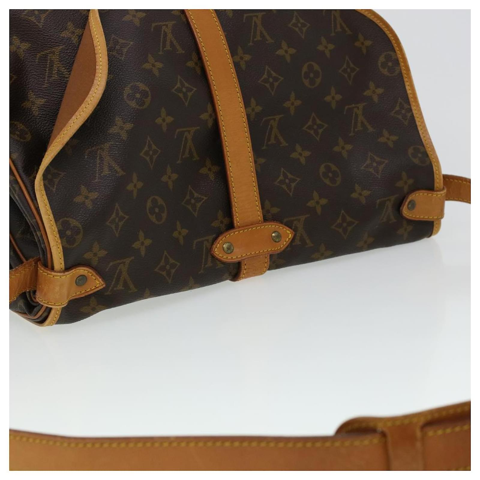 Louis Vuitton Monogram Saumur 35 Shoulder Bag M42254 LV Auth 42004 Cloth  ref.934205 - Joli Closet