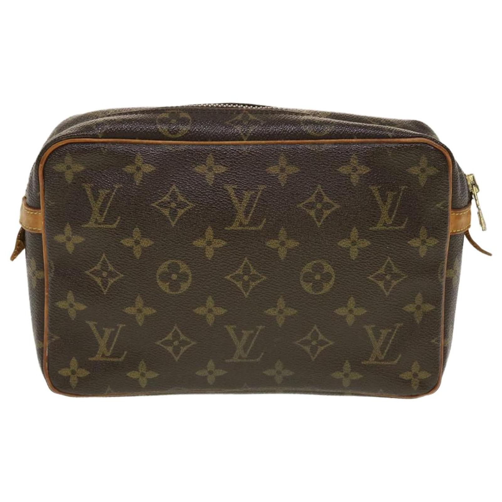 Louis Vuitton Monogram Compiegne 23 Clutch Bag M51847 LV Auth 42356 Cloth  ref.934534 - Joli Closet