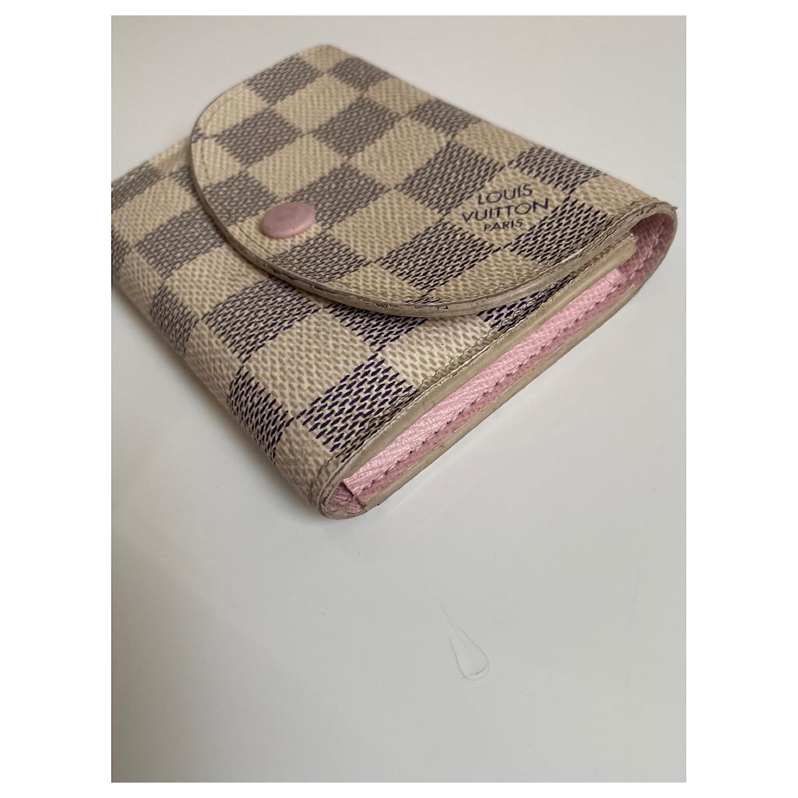 HER Authentic - Louis Vuitton Monogram Rosalie Coin Purse Rose Ballerine is  on our website for $300. Comes with the box and dust bag. | Facebook