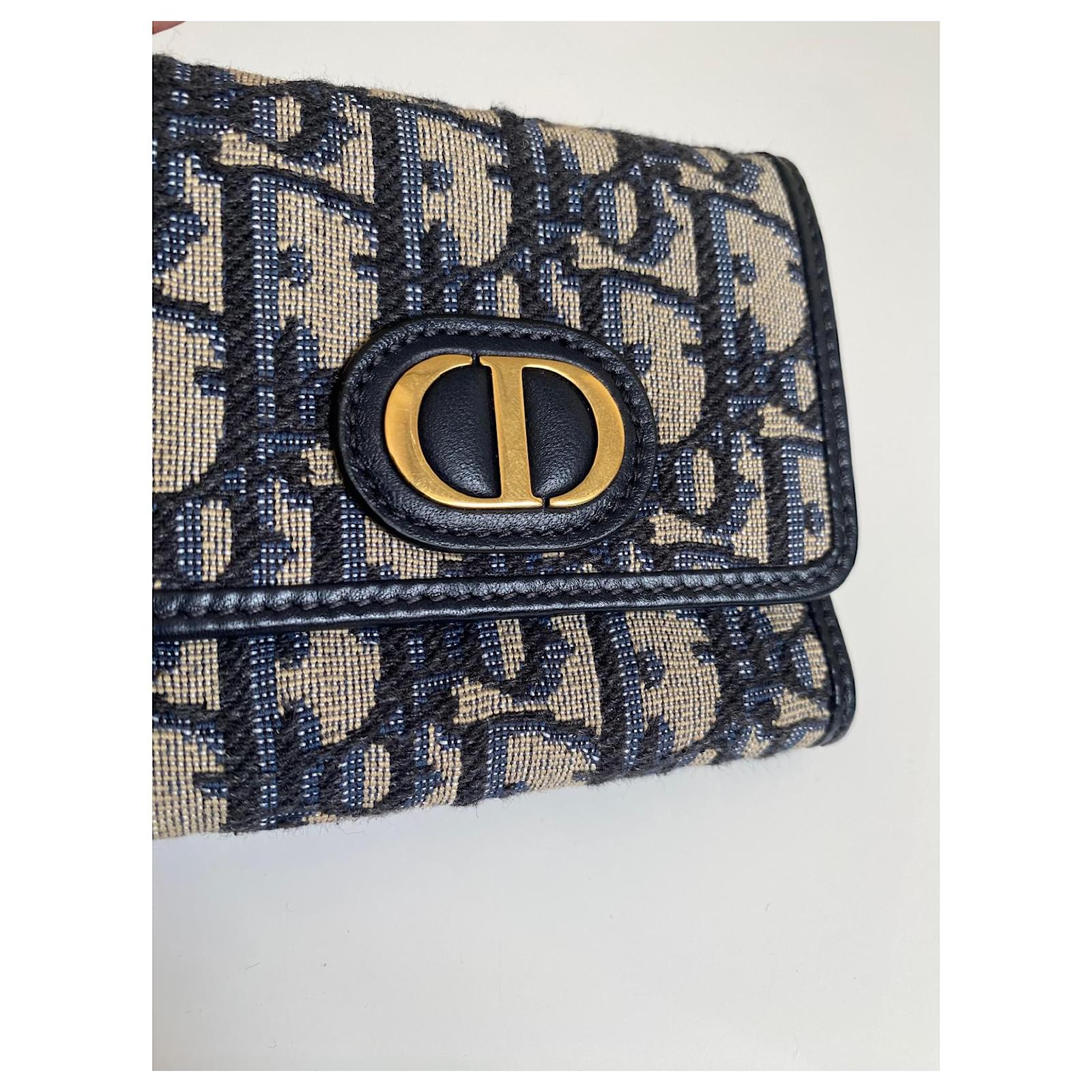 Dior Purses, wallets, cases Blue Cloth Joli Closet