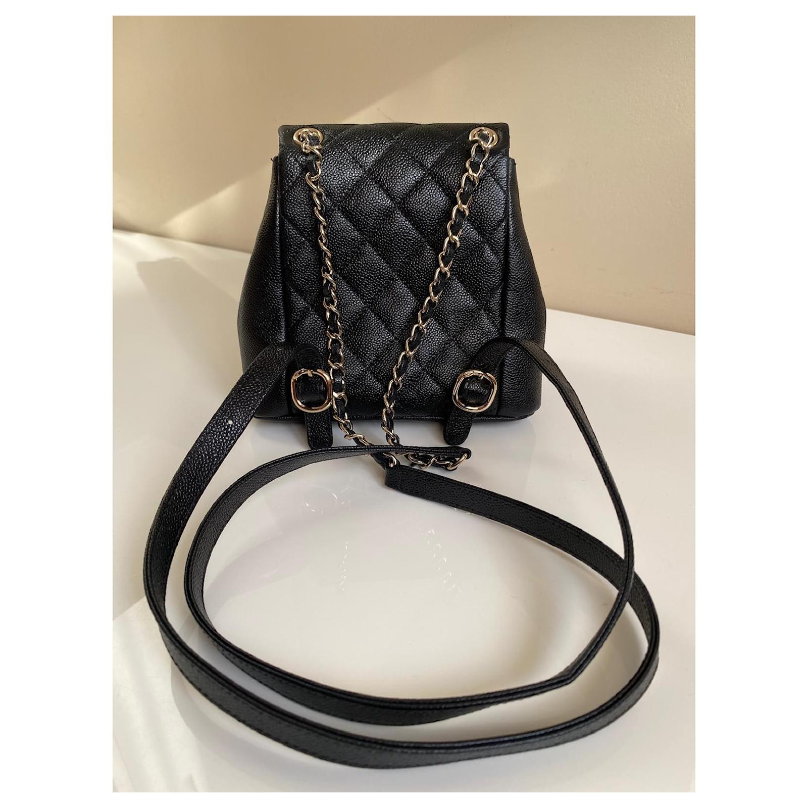 Duma velvet backpack Chanel Black in Velvet - 30335868