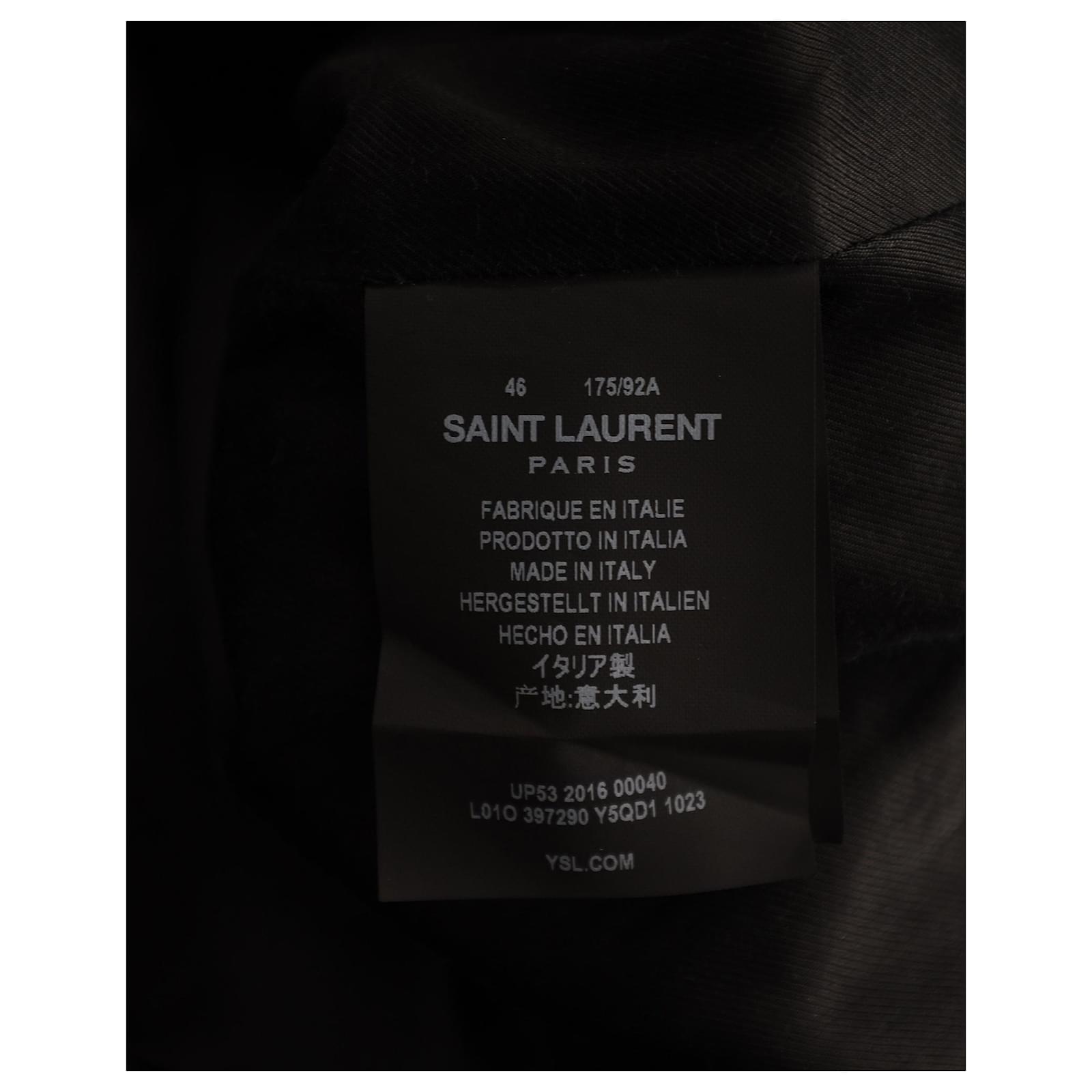 Saint Laurent Paris Teddy: How To Spot A Fake Jacket