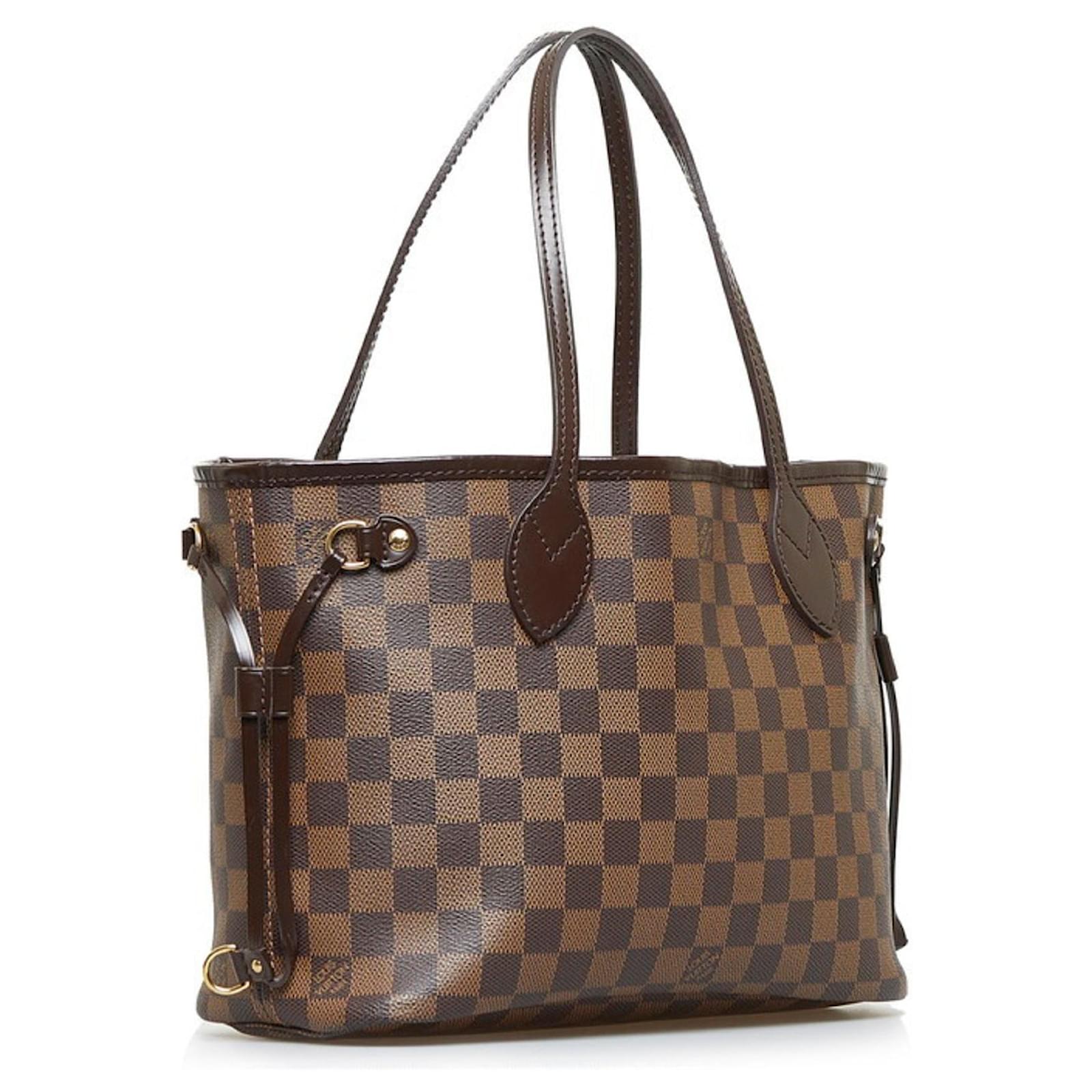 Louis Vuitton Neverfull PM Brown Cloth ref.936509 - Joli Closet