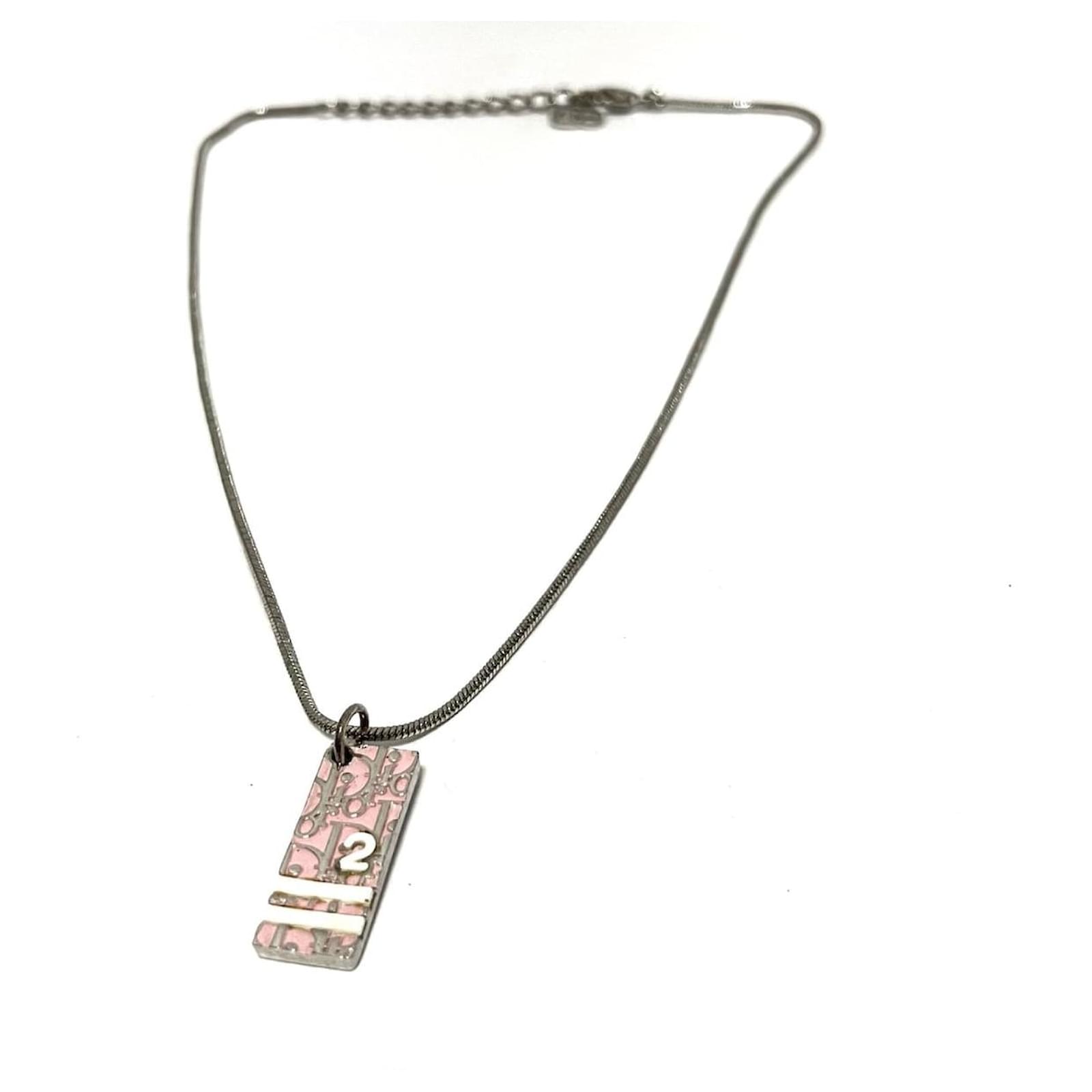 Dior Trotter chain Pink Metal ref.936702 Joli Closet