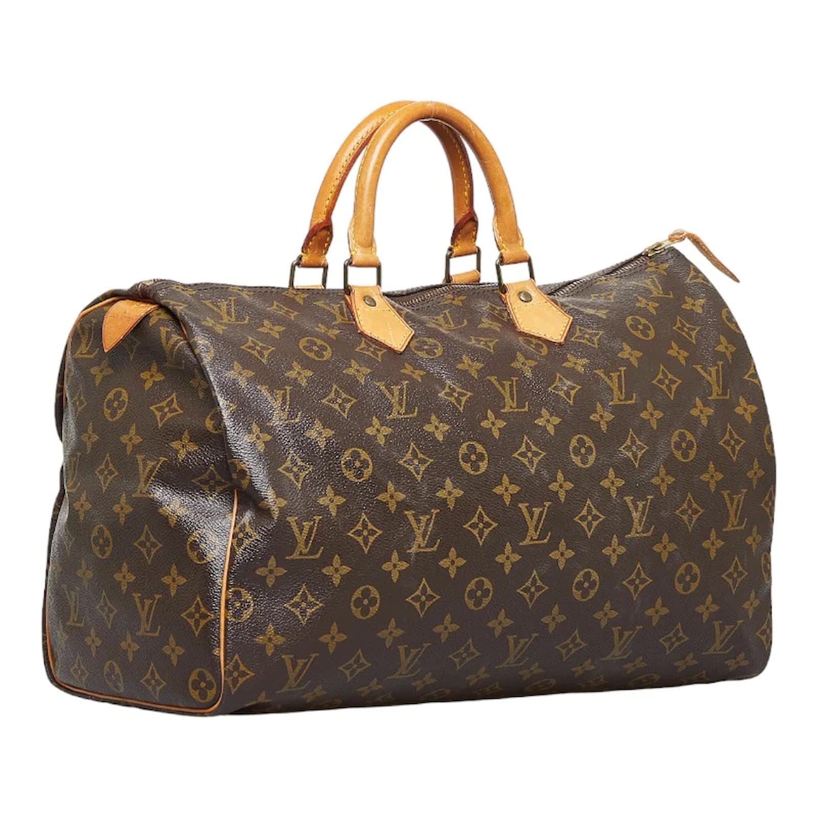 LOUIS VUITTON Monogram Mini Speedy Hand Bag M41534 LV Auth 44219