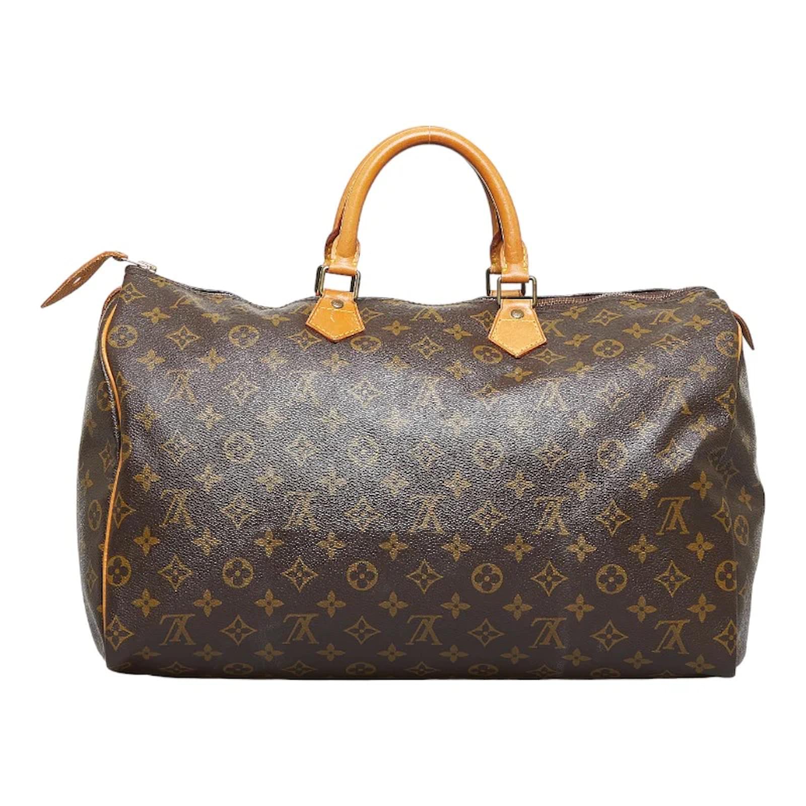 LOUIS VUITTON Monogram Mini Speedy Hand Bag M41534 LV Auth 44219