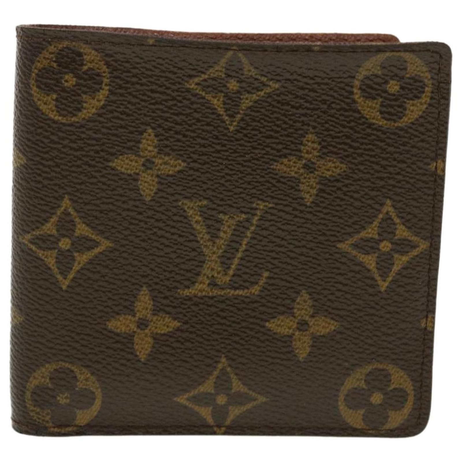 LOUIS VUITTON Monogram Portefeuille Marco Bifold Wallet M61675 LV Auth S291  Cloth ref.937111 - Joli Closet