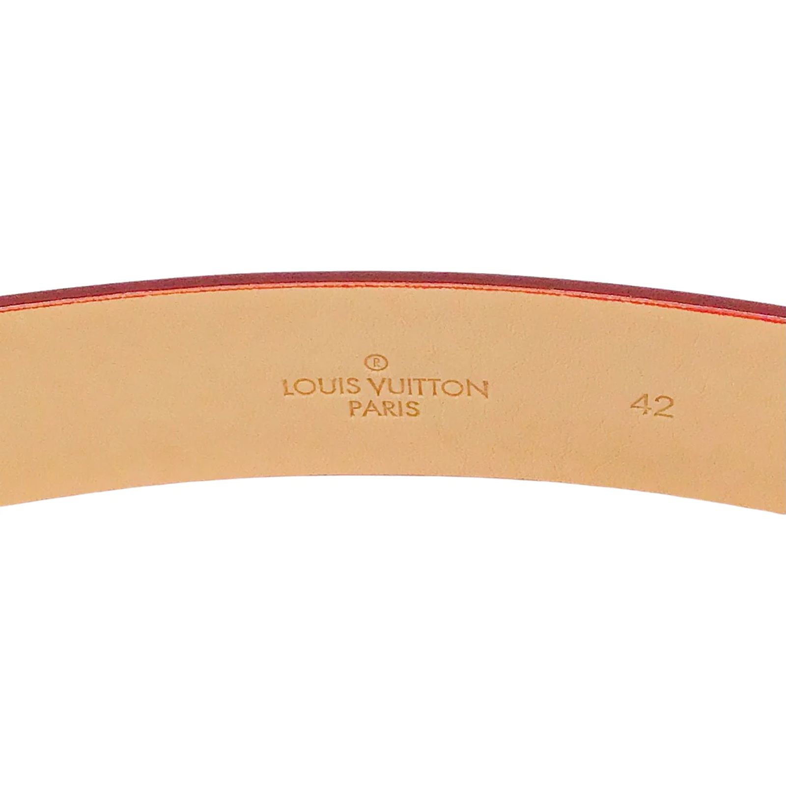 Louis Vuitton Natural Tan Leather Belt Louis Vuitton Natural Leather Shoulder Strap ref.2759179  main image 4