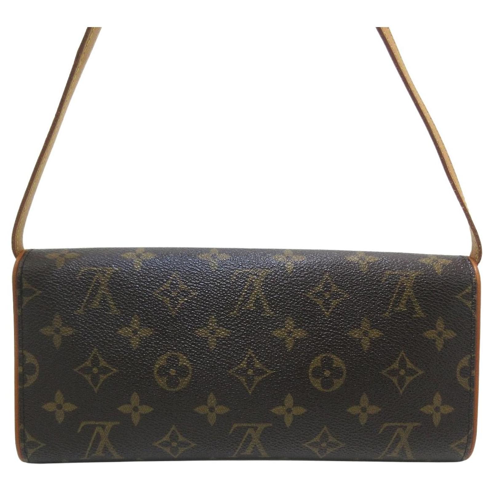 LOUIS VUITTON Monogram Pochette Rabat Clutch Bag Vintage M51940 LV