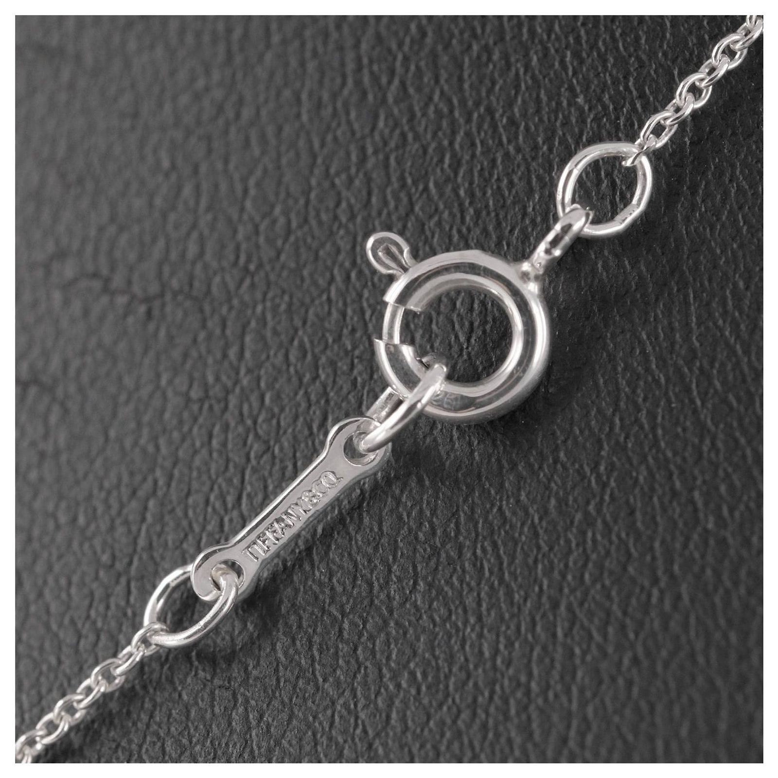 Tiffany & Co Crescent Moon Silvery Silver ref.940372 - Joli Closet