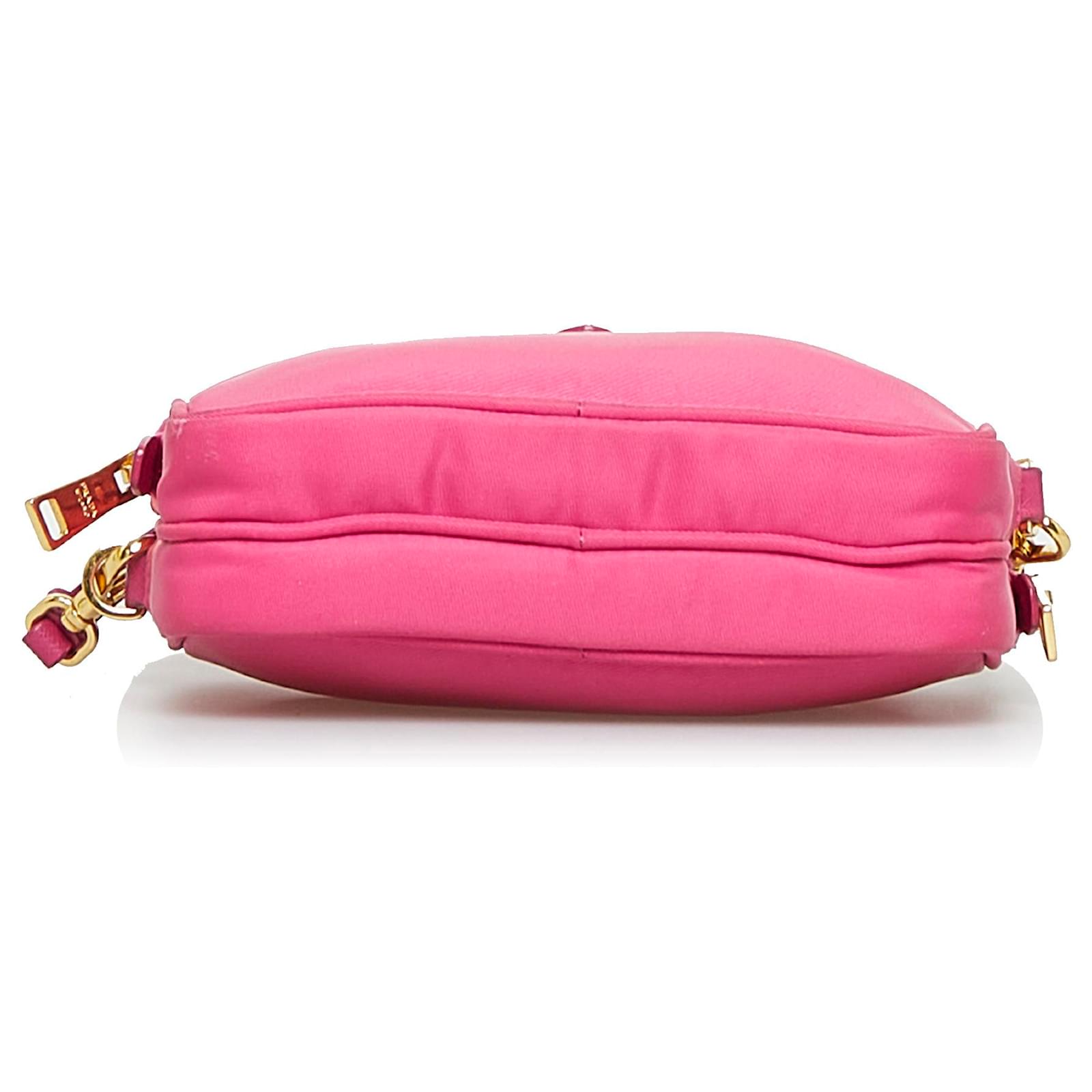 Sac bandoulière Prada rose Tessuto Nylon Tissu ref.940799 - Joli Closet