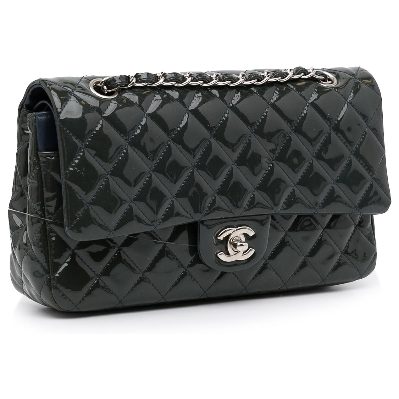 Pre-owned Chanel Classic Flap Shoulder Bag In Black