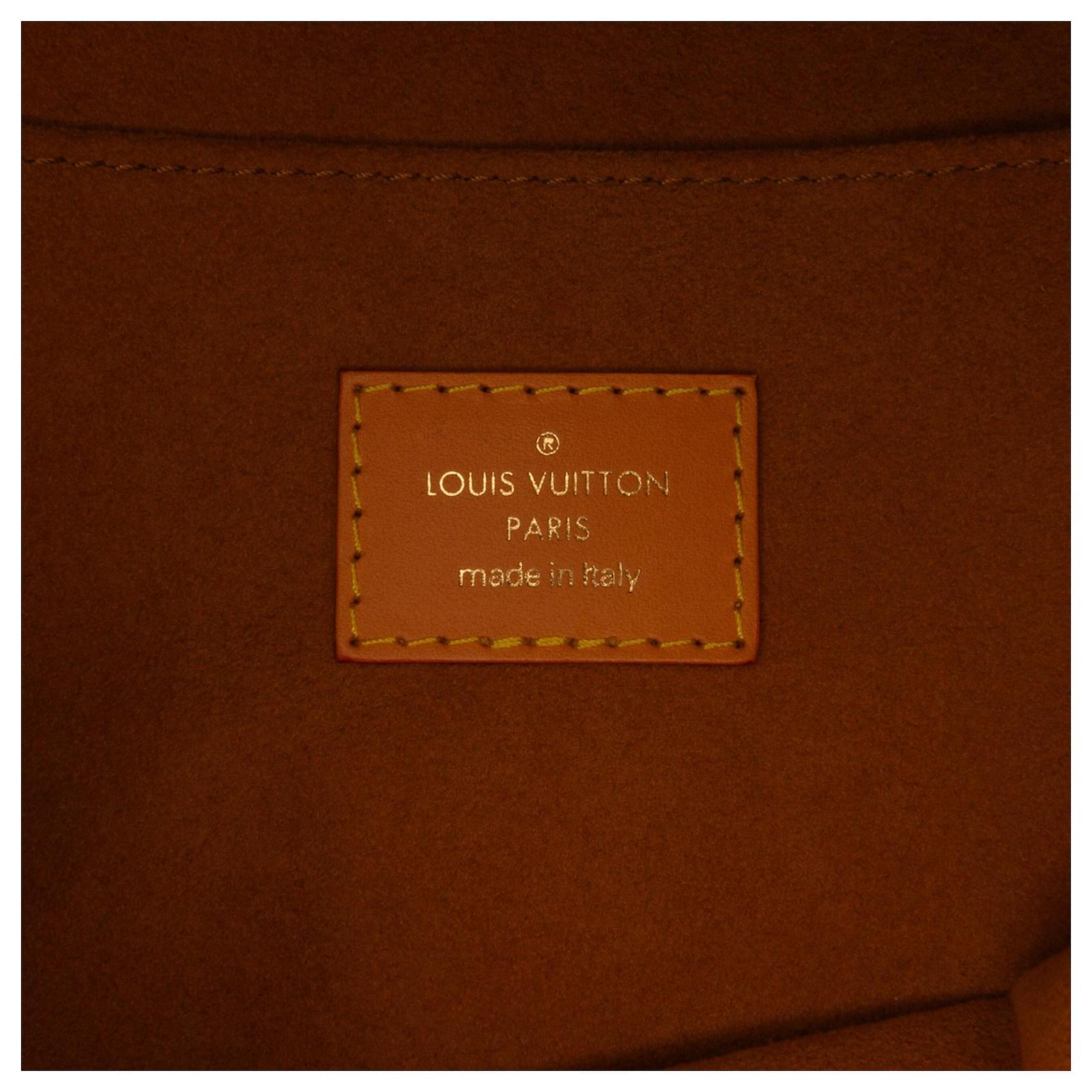 Louis Vuitton Blue Since 1854 POCHETTE METIS Leather Cloth ref