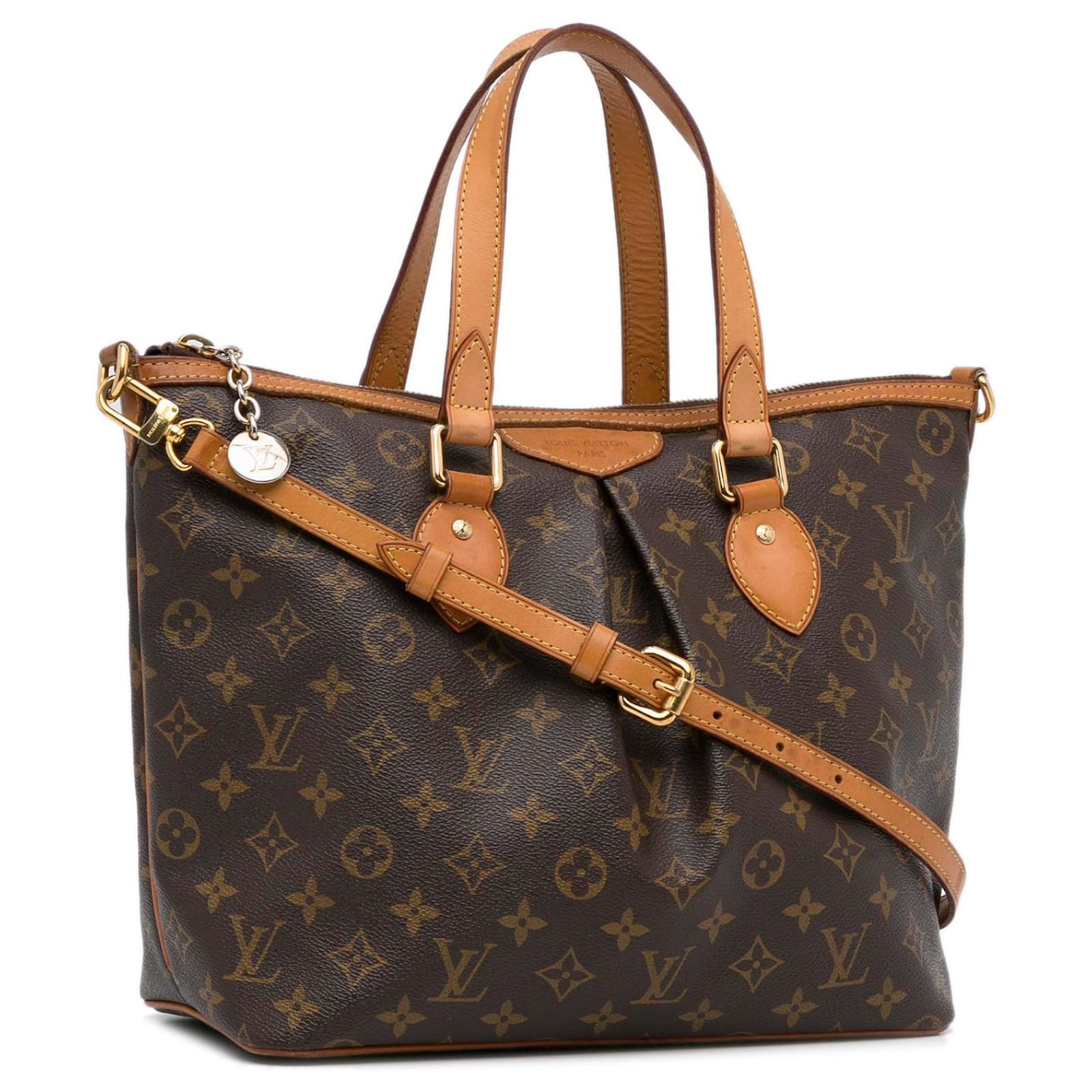 Louis Vuitton Brown Monogram Palermo PM Cloth ref.997620 - Joli Closet