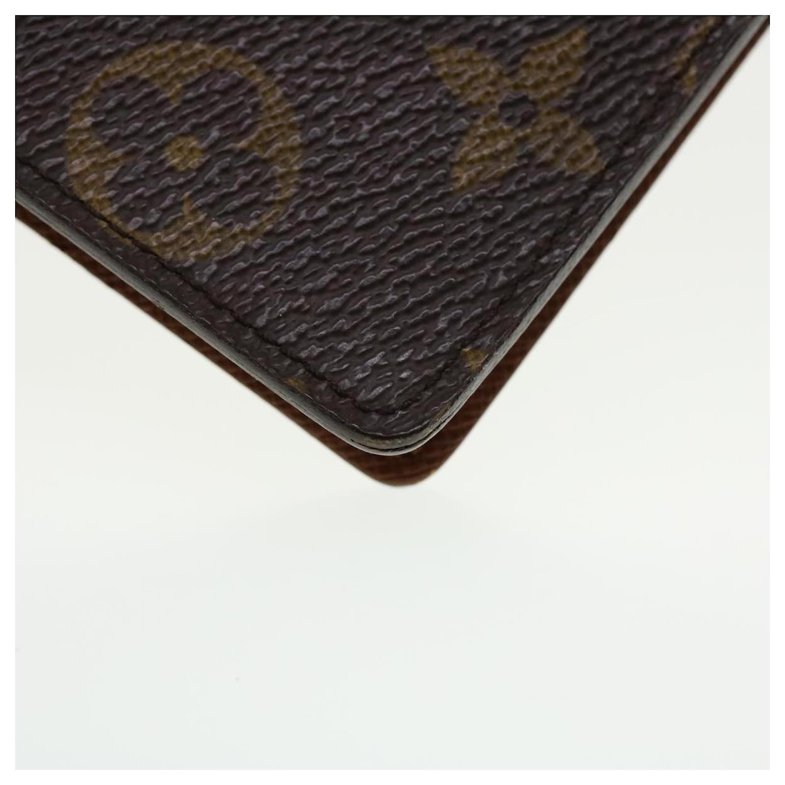 LOUIS VUITTON Notebook cover R20005 Agenda PM Monogram canvas