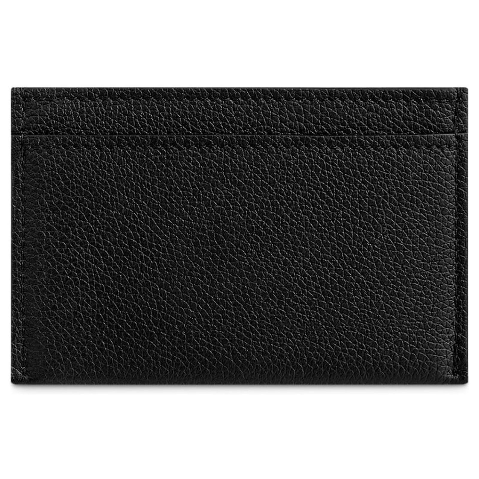 Louis Vuitton LV Lockme Card holder new Black Leather ref.941155 - Joli  Closet