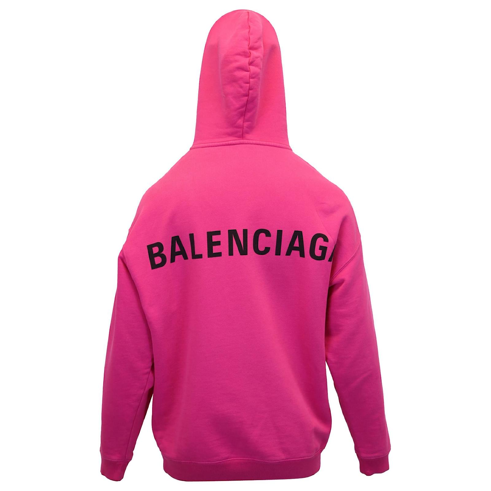 Felpa sale balenciaga fucsia