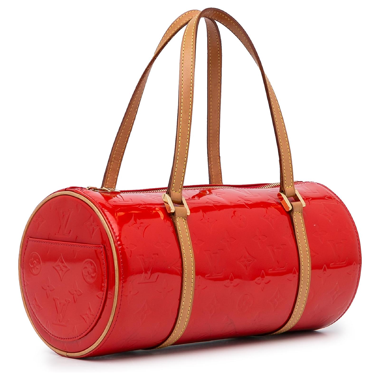 Louis Vuitton, Bags, Louis Vuitton Red Vernis Bedford Bag