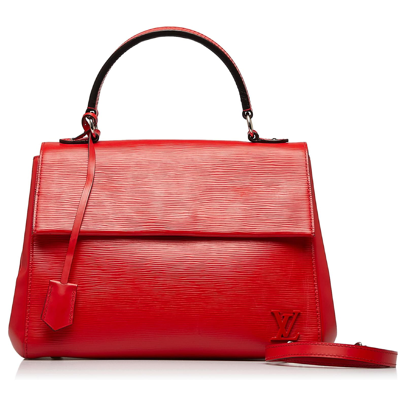 Louis Vuitton Cluny Bb Epi Handbag Hot Pink Women