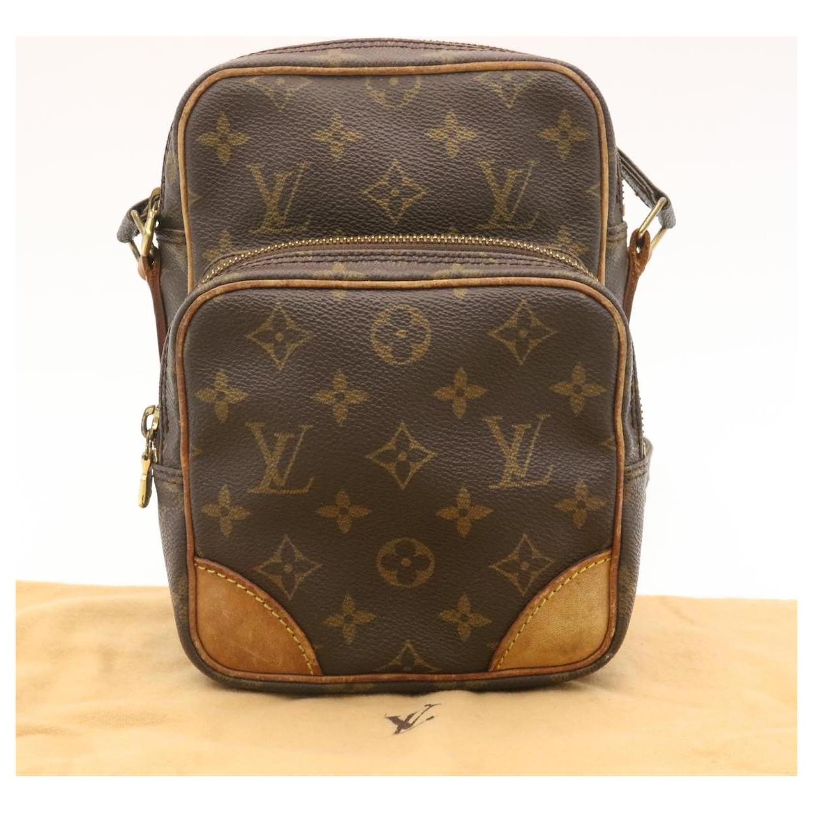 LOUIS VUITTON Monogram Mini Marie Hand Bag Blue M92003 LV Auth th3505