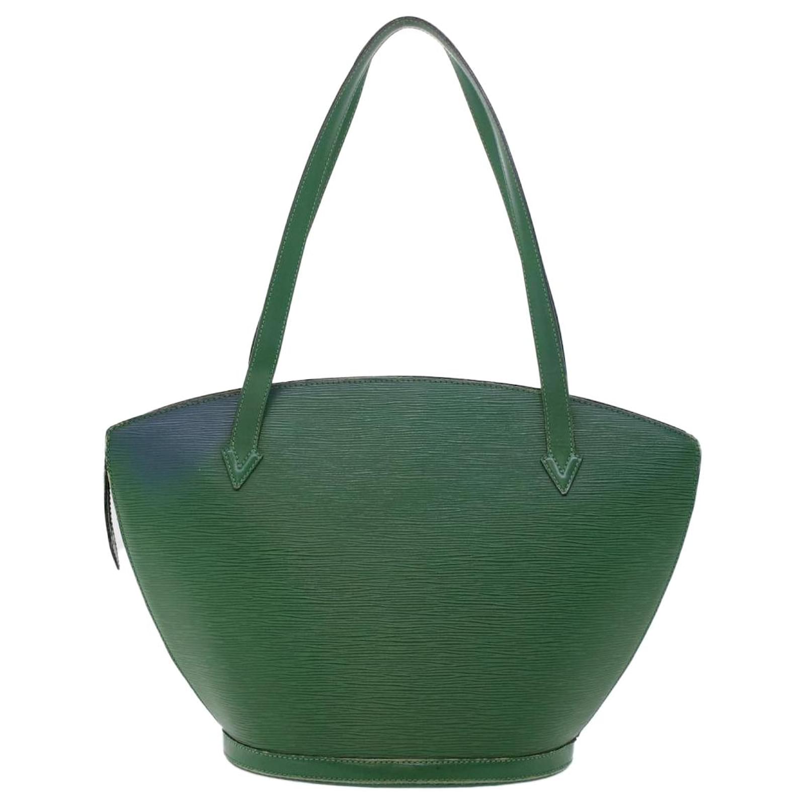 Louis Vuitton St Jacques EPI Shopping Shoulder Bag - Green
