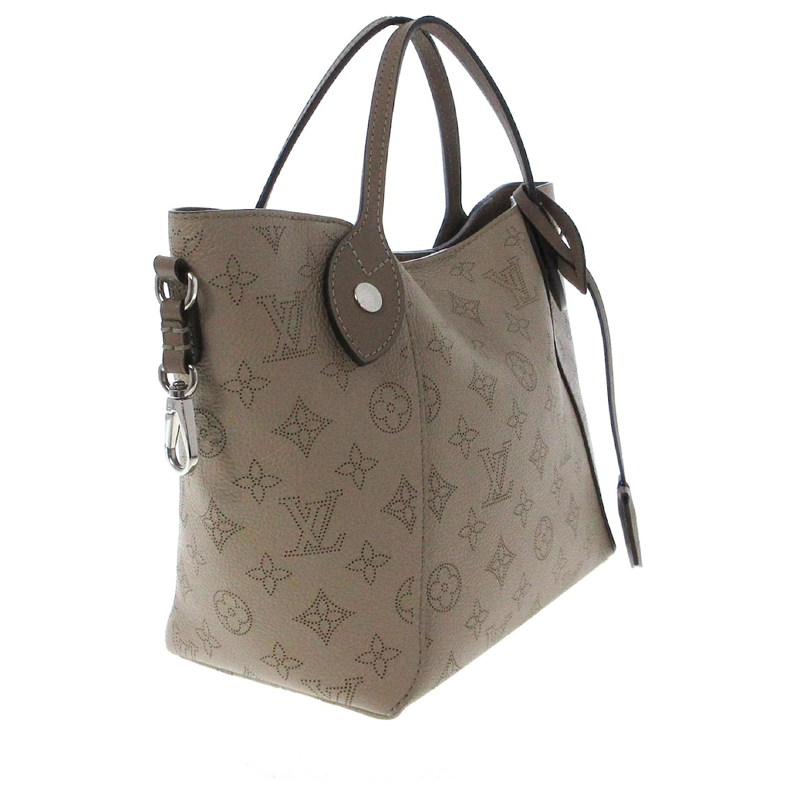 Louis Vuitton Brown Monogram Mahina Hina PM Beige Leather Pony-style  calfskin ref.943504 - Joli Closet