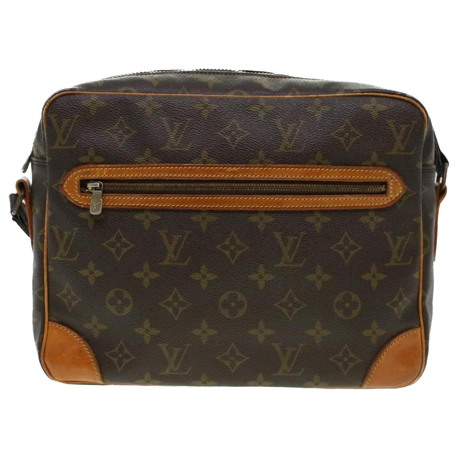 Louis Vuitton Monceau Travel Bag Monogram Canvas Cross Body Bag LV