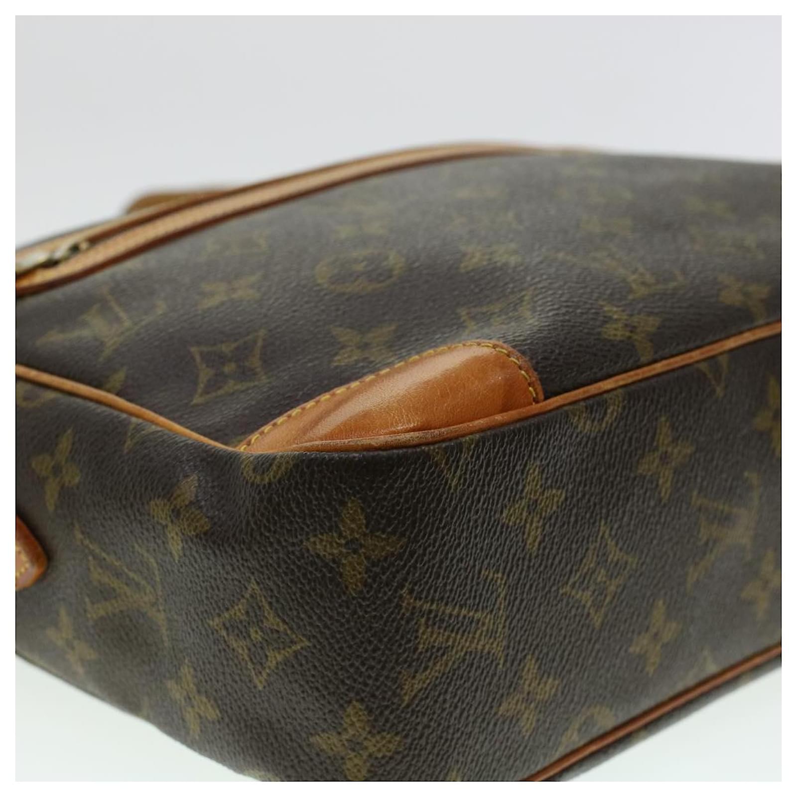 LOUIS VUITTON Monogram Monceau 28 Hand Bag 2way M51185 LV Auth 46477