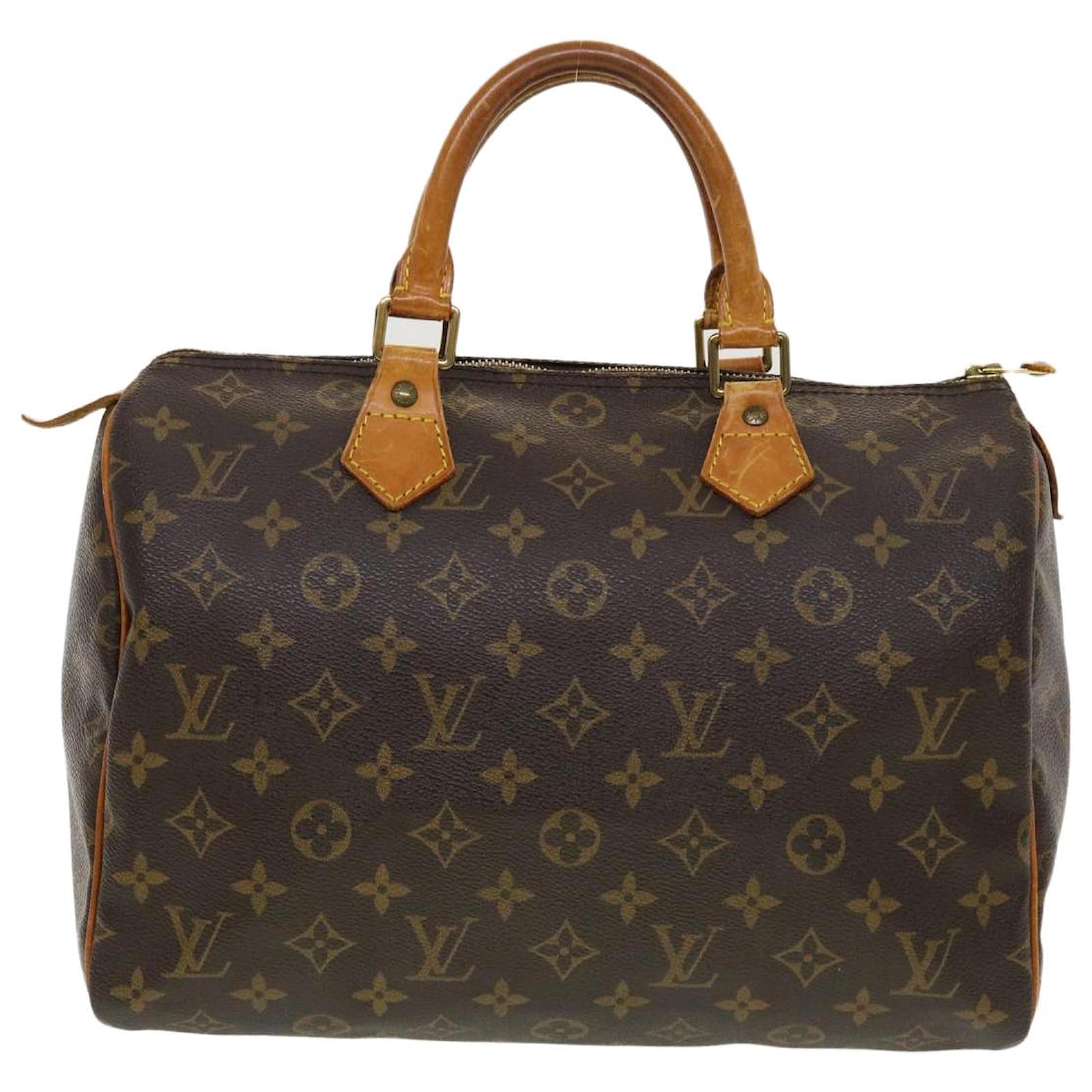Louis Vuitton Monogram Speedy 30 Hand Bag M41526 LV Auth bs5556 Cloth  ref.943842 - Joli Closet