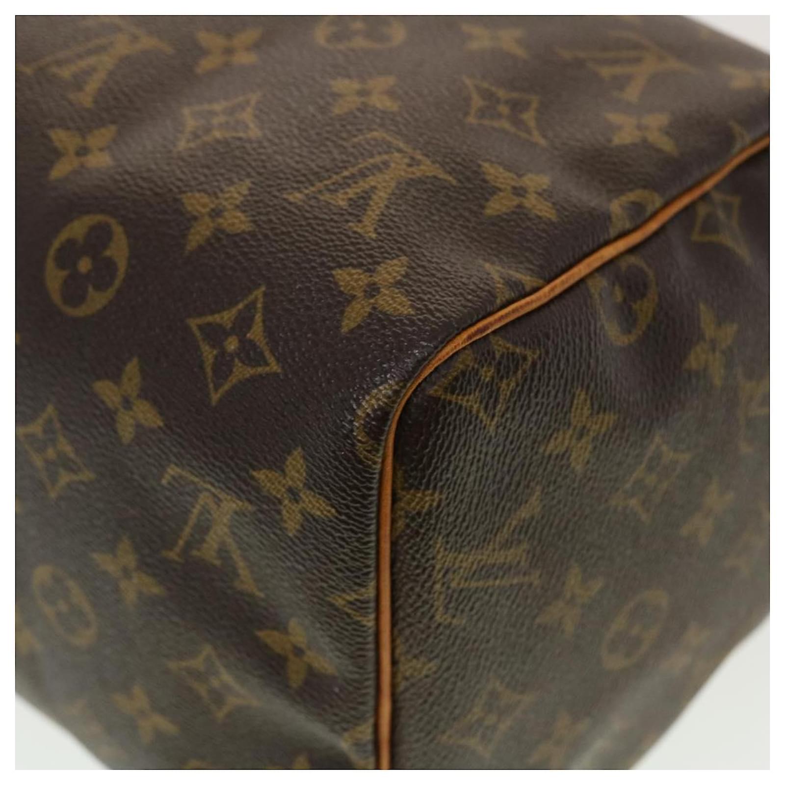 Louis Vuitton Monogram Speedy 30 Hand Bag M41526 LV Auth bs5556