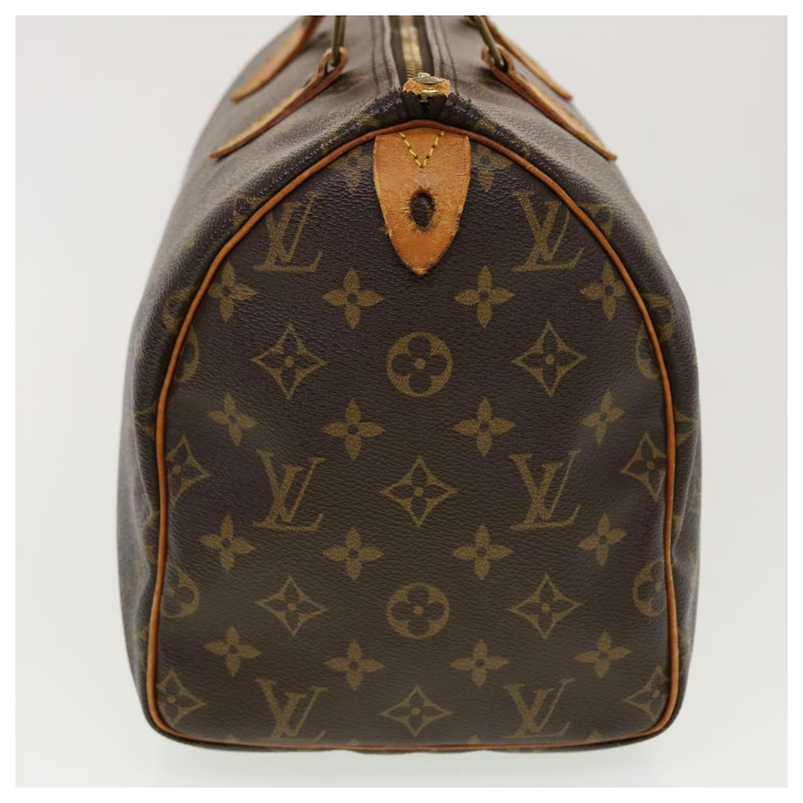 Vintage Louis Vuitton French Company Monogram Speedy 30 Bag