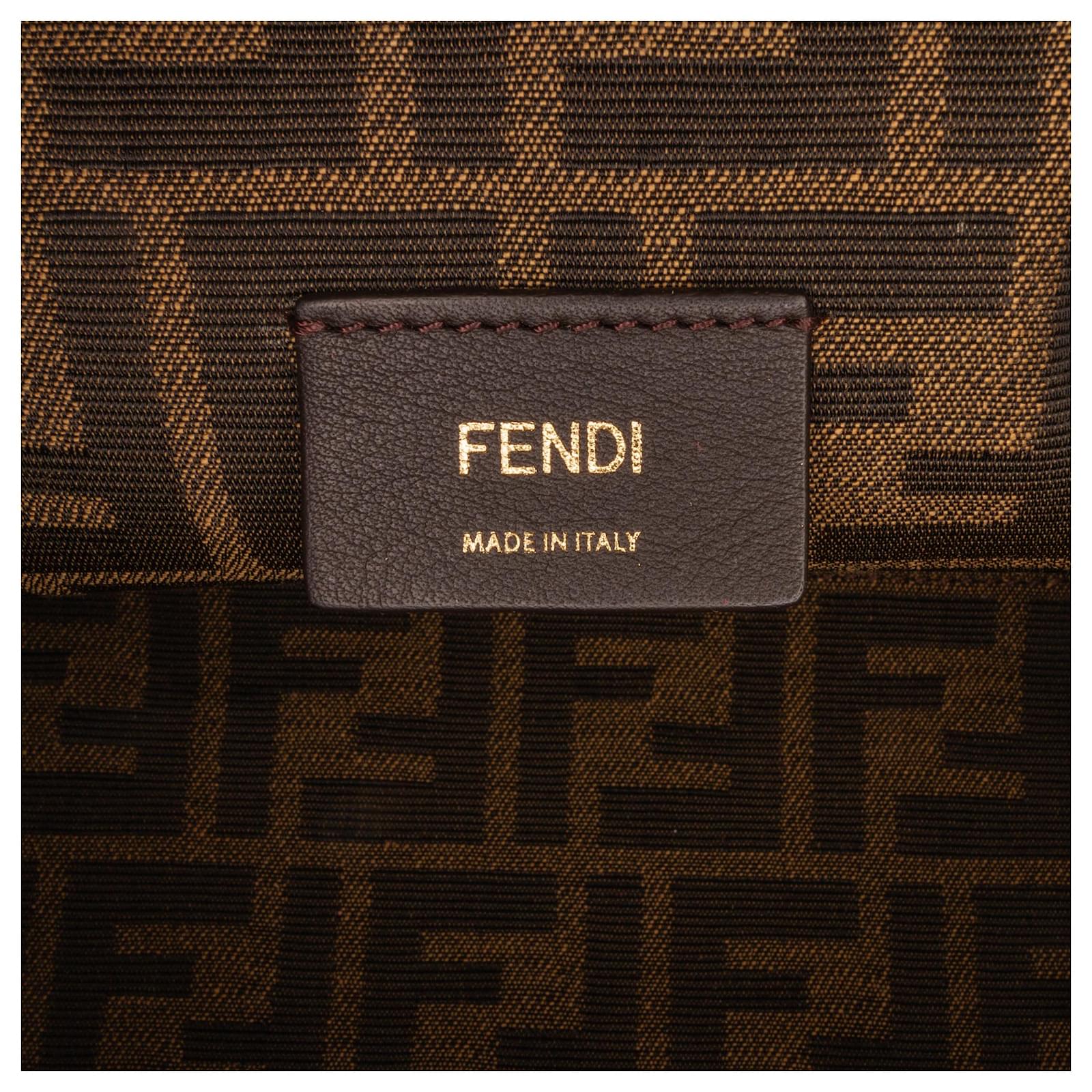 Fendi Brown Small Fendi First Leather ref.944554 - Joli Closet