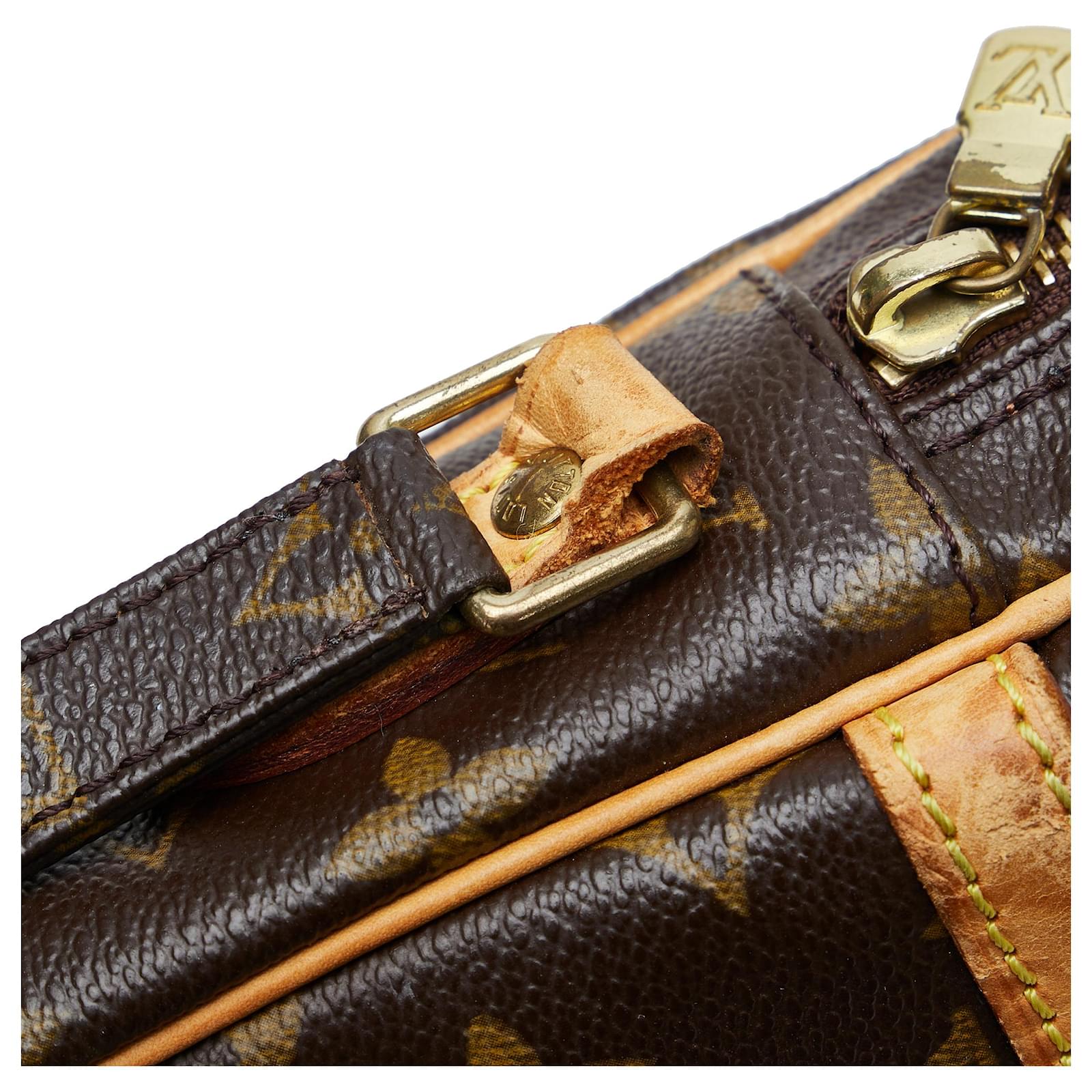Louis Vuitton Brown Monogram Mini Danube Leather Cloth ref.557367 - Joli  Closet