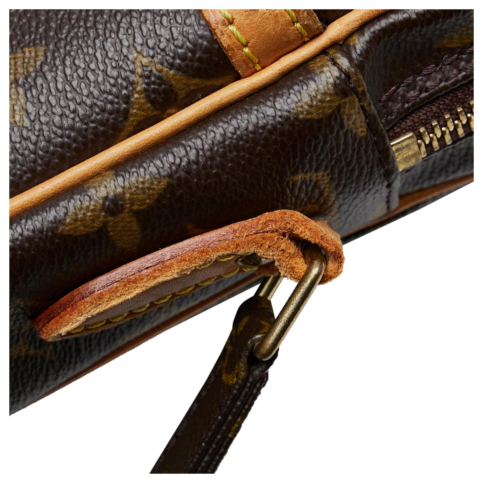 Louis Vuitton Brown Monogram Mini Danube Leather Cloth ref.557367 - Joli  Closet