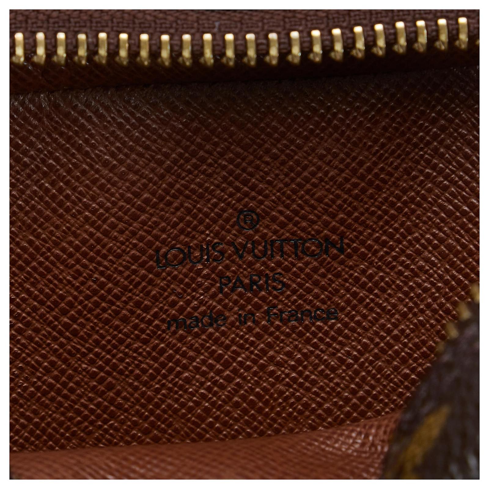 Louis Vuitton Brown Monogram Mini Danube Leather Cloth ref.557367 - Joli  Closet