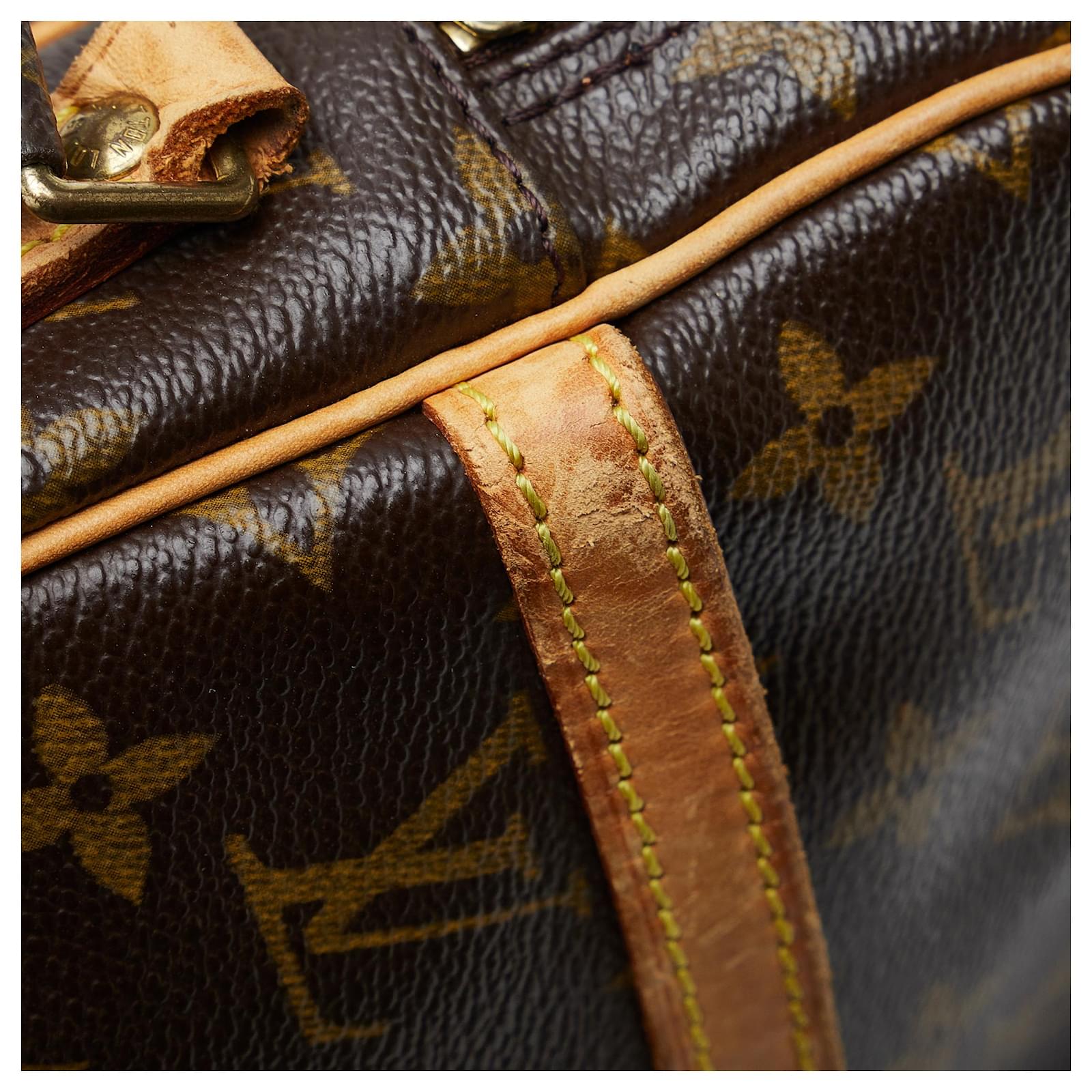 Louis Vuitton Brown Monogram Mini Danube Leather Cloth ref.234124