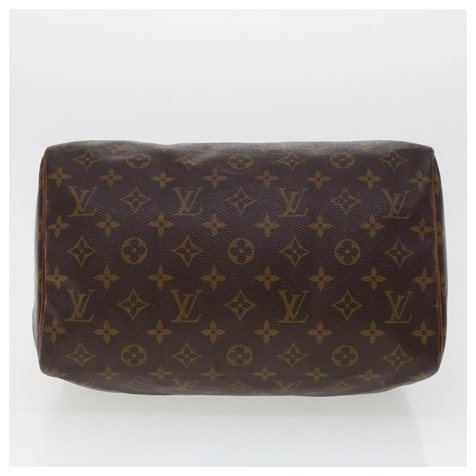 Louis Vuitton Monogram Speedy 30 Handbag Boston Bag Mini M41526