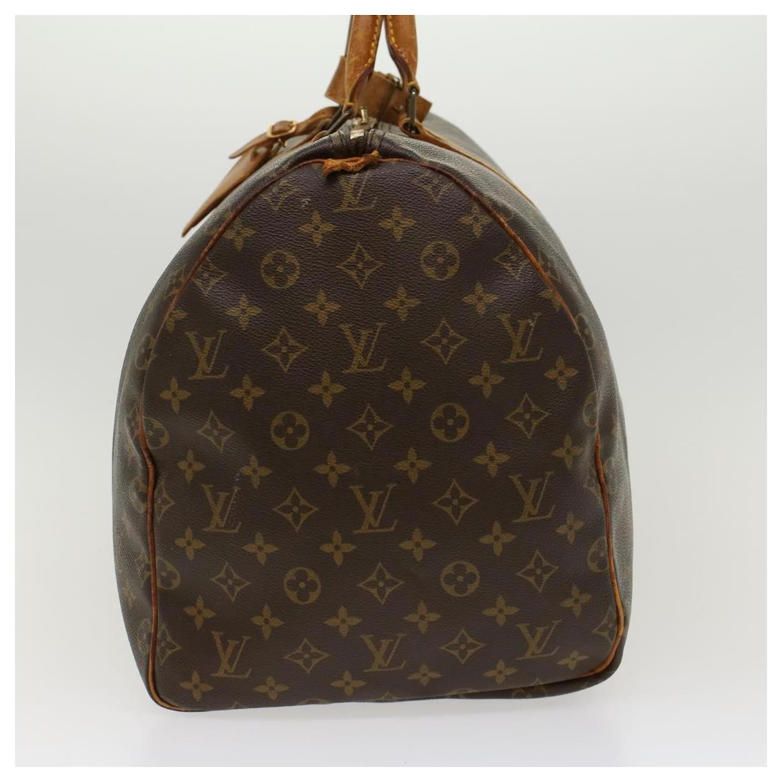 Authentic Louis Vuitton Boston Bag Monogram Keepall 55 M41424