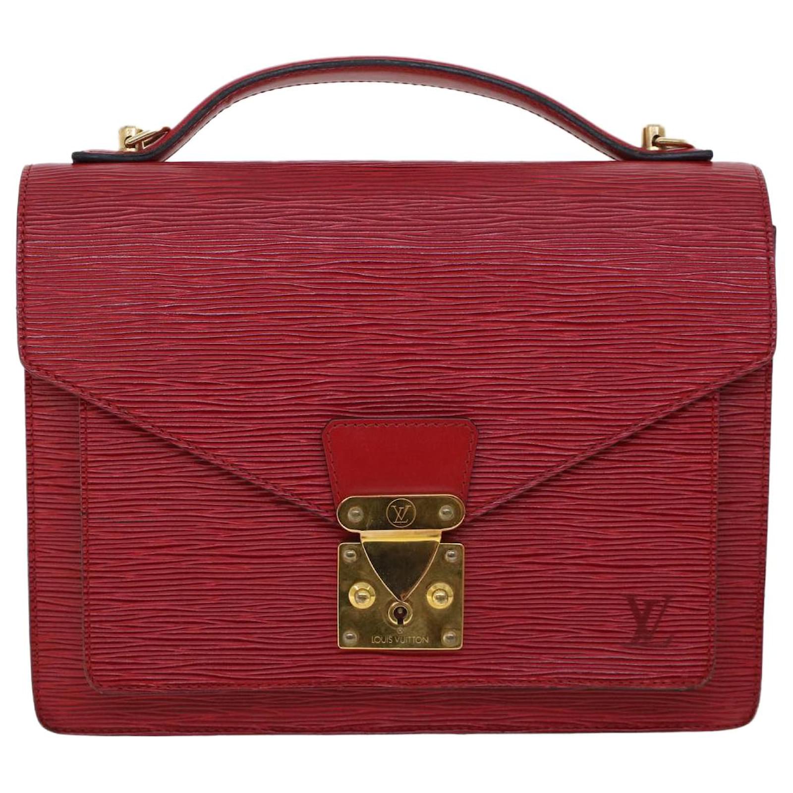 Louis Vuitton, Bags, Auth Louis Vuitton Monceau 28 2way Hand Bag Satchel  Monogram