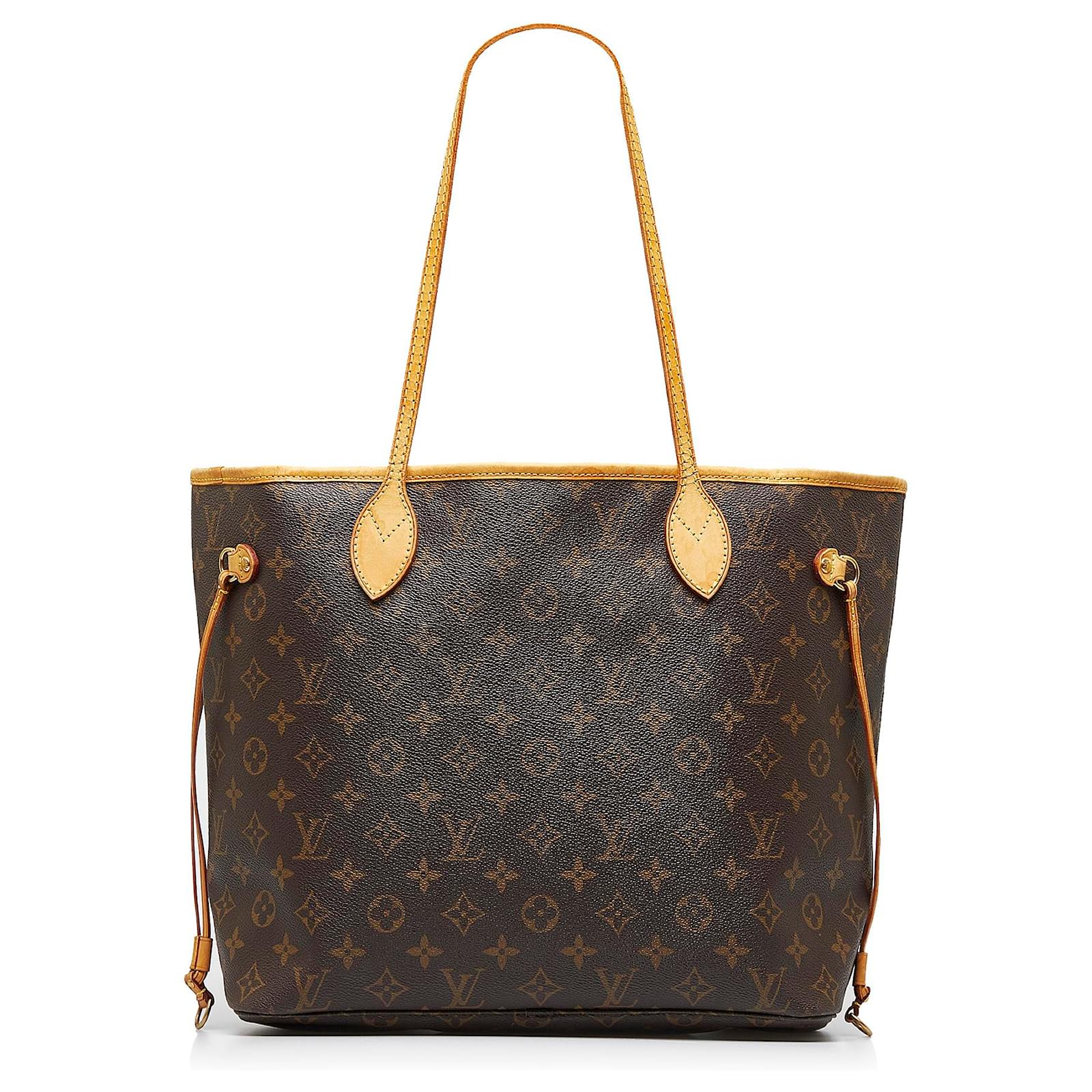 Louis Vuitton Brown Monogram Neverfull MM Cloth ref.946456 - Joli