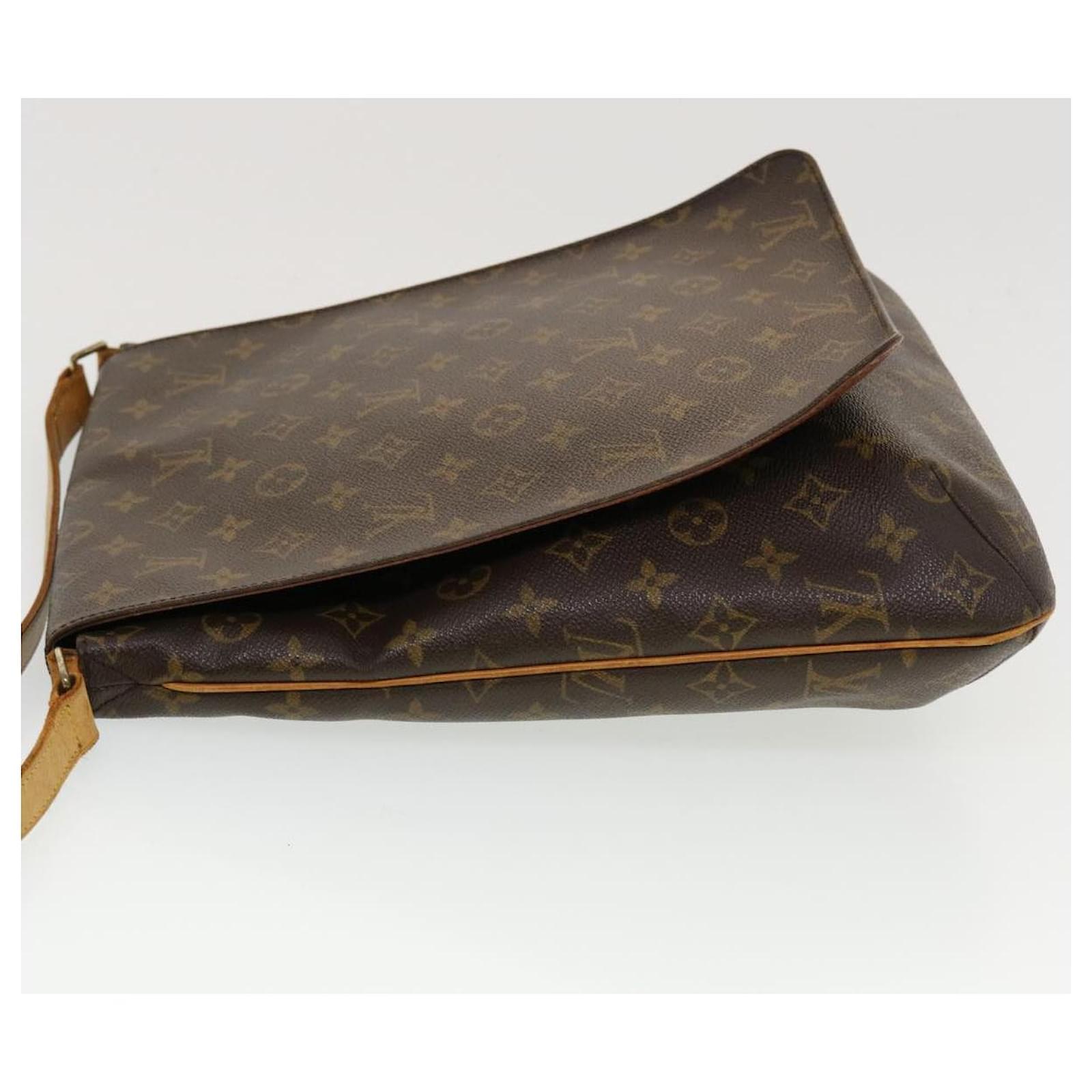Pre-Owned Louis Vuitton Shoulder Bag Musette Brown Monogram M51256