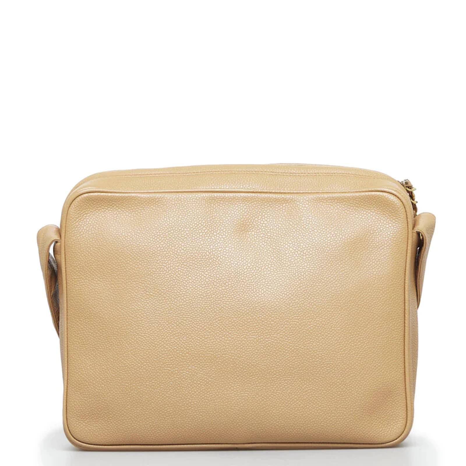 Chanel Triple CC Crossbody Bag Beige Leather ref.947944 - Joli Closet