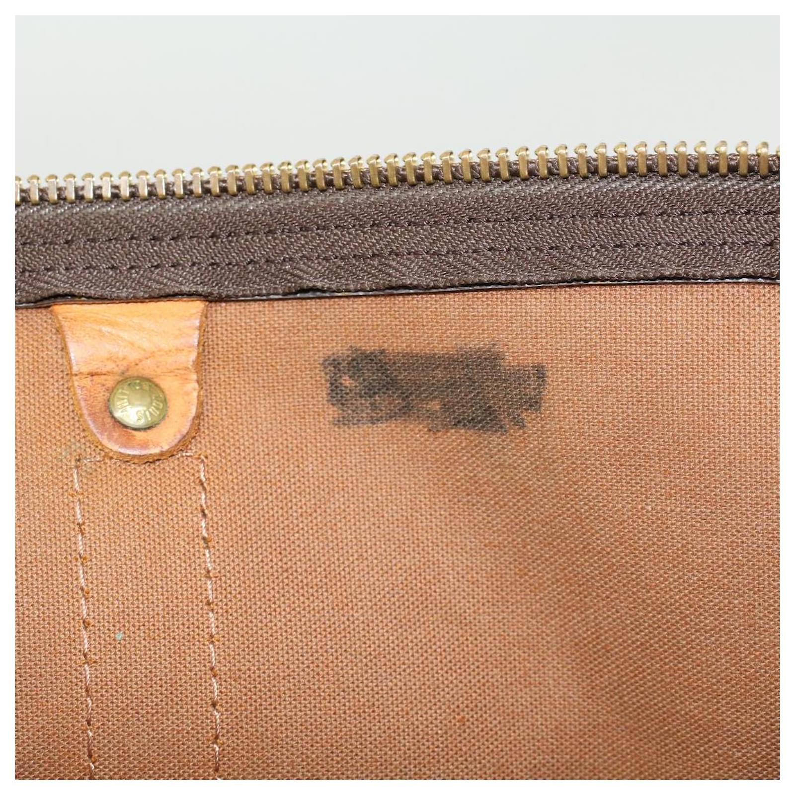 Louis Vuitton Monogram Keepall 55 Boston Bag M41424 LV Auth 42907 Cloth  ref.948046 - Joli Closet