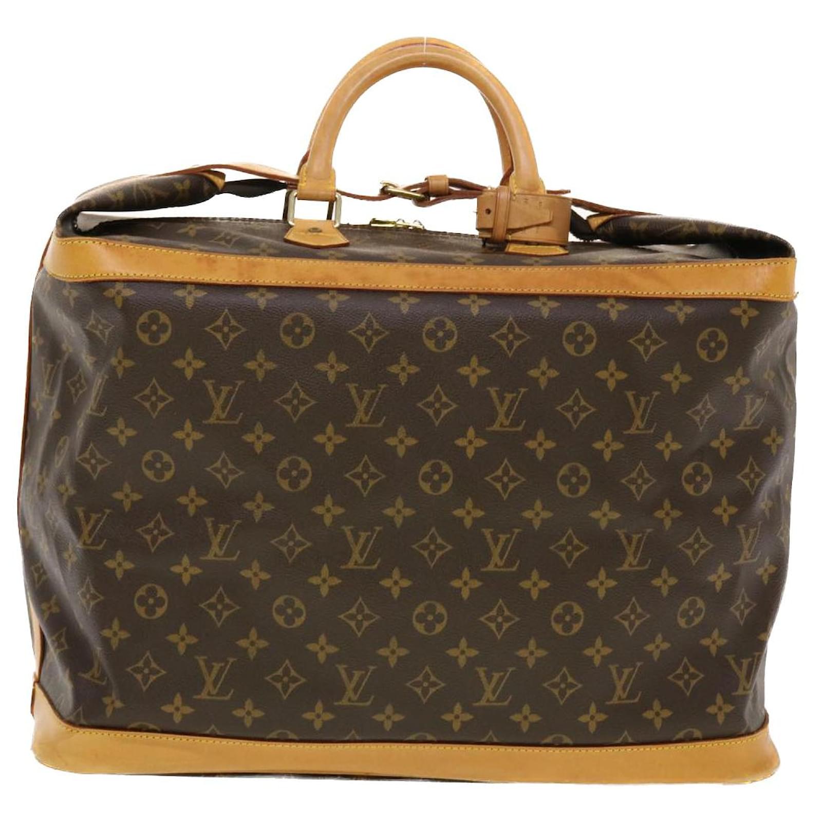 Louis Vuitton Cruiser 45 M41138 Monogram Canvas Travel Bag Brown