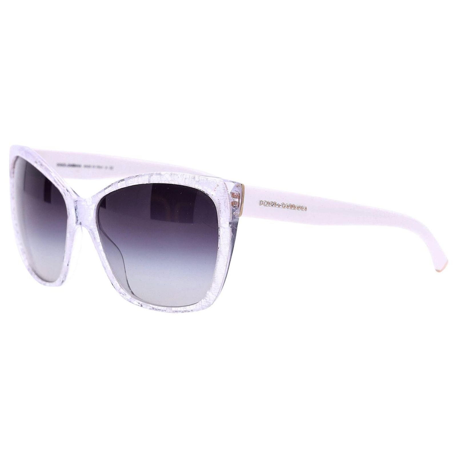 Dolce & Gabbana DG 4111-M Women\'s Sunglasses White Crackle Lace Cat Eye Y2K 0DG2311__K05_0V__P21__shad__qt.png main image 3
