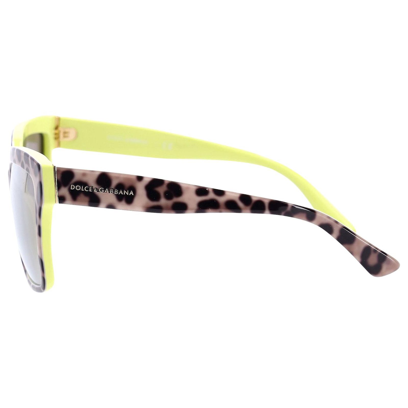 Dolce & Gabbana DG-4234 Leopard Print Square Sunglasses in  display picture 1