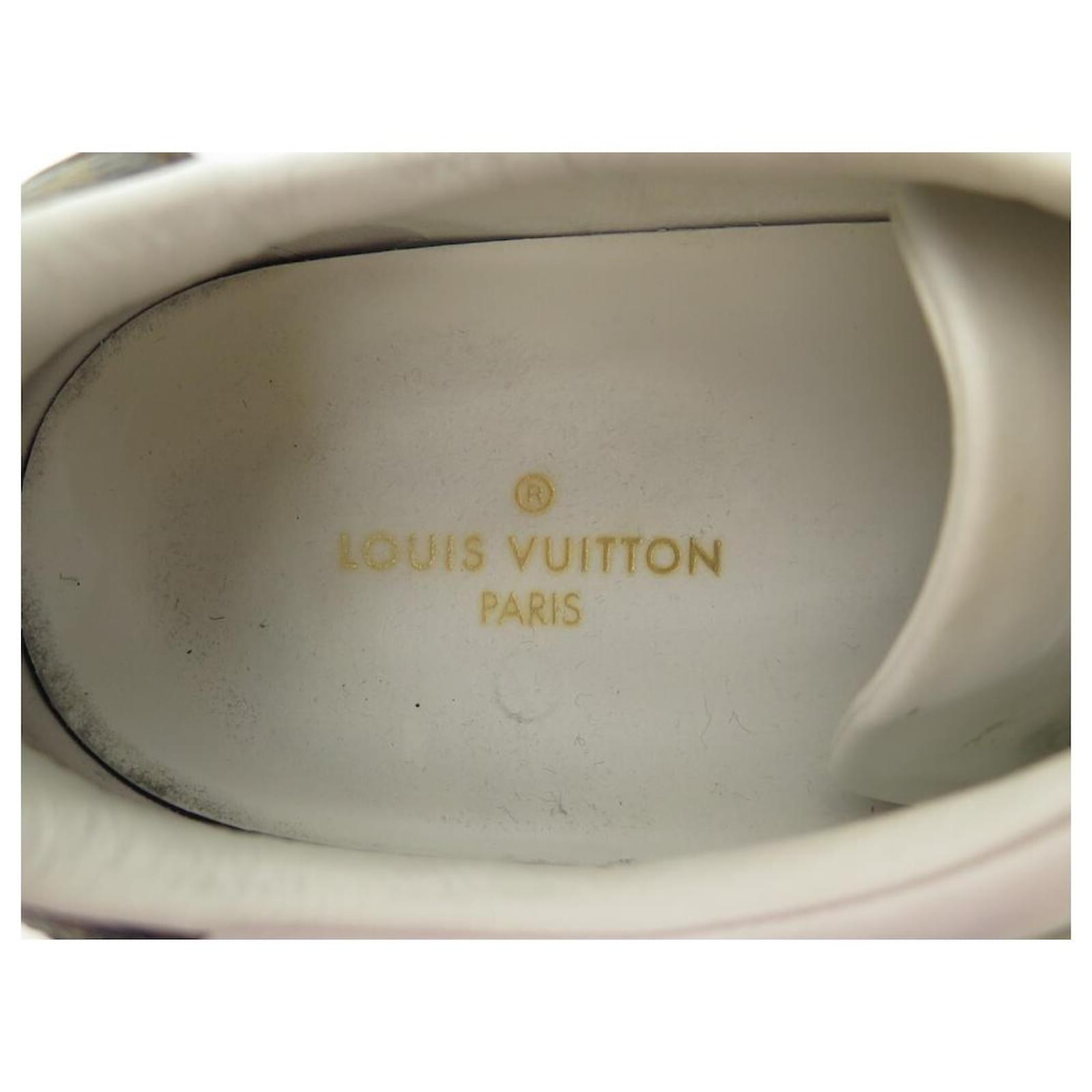 LOUIS VUITTON SHOES FRONTROW SNEAKERS 1a3T9Z 38.5 SNEAKERS SHOES Leather  ref.949399 - Joli Closet