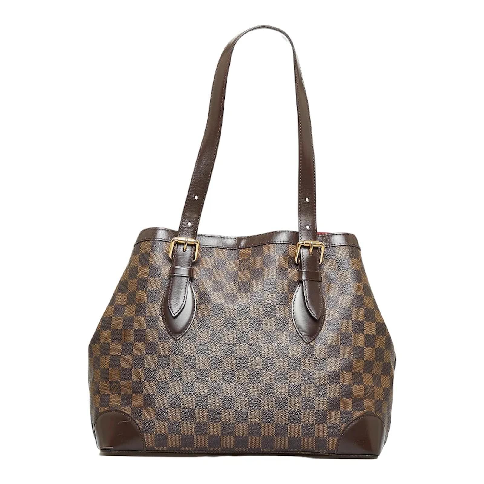 Louis Vuitton Damier Ebene Hampstead MM N51204 Brown Cloth ref